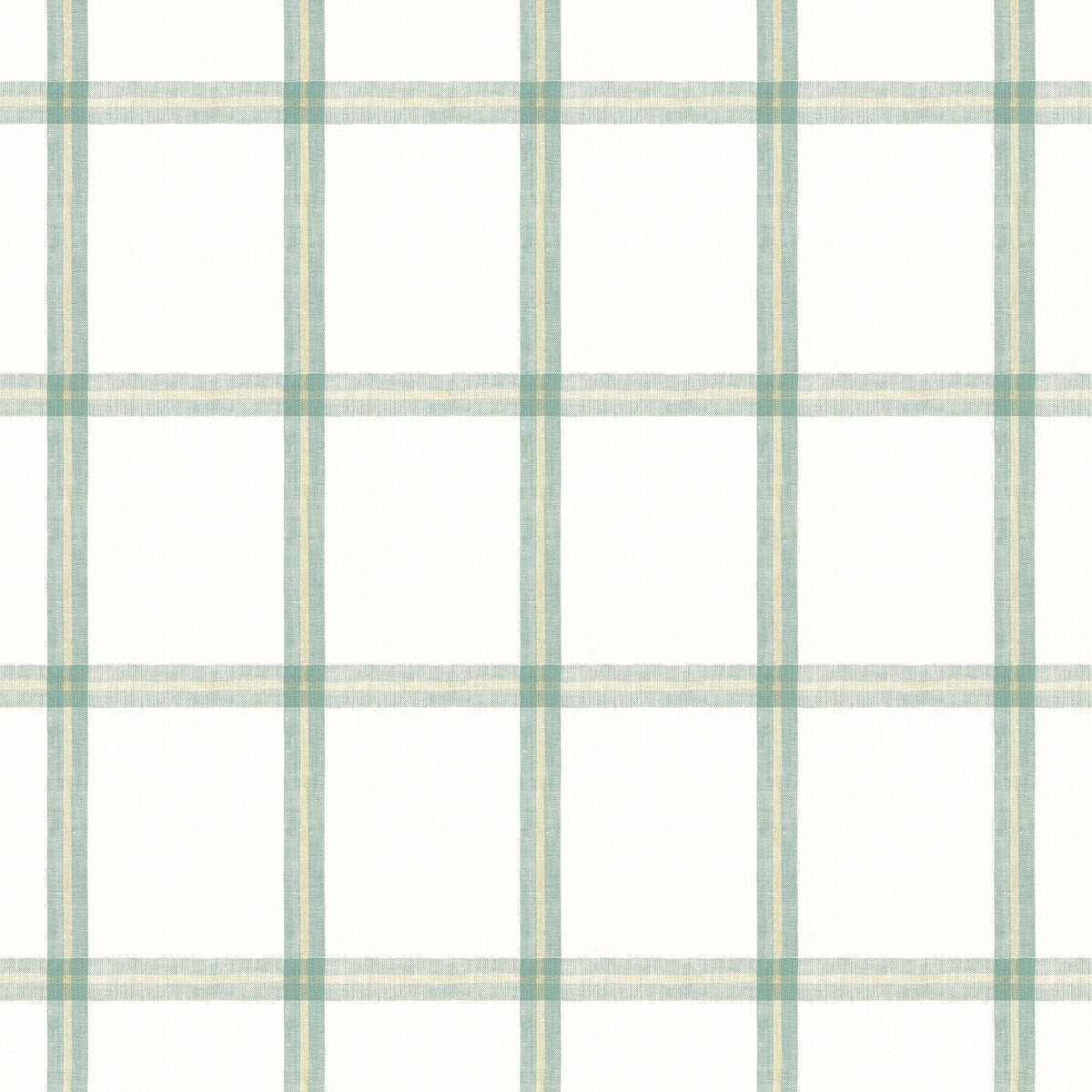 Thibaut Huntington Plaid Seaglass Fabric