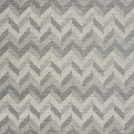 Thibaut Luna Chevron Charcoal Fabric