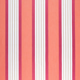 Thibaut Emerson Stripe Coral And Pink Fabric