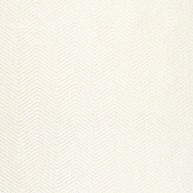 Thibaut Dalton Herringbone Snow White Fabric