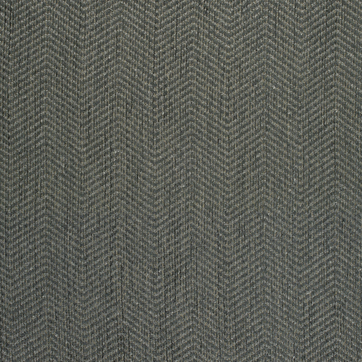 Thibaut Dalton Herringbone Dark Grey Fabric