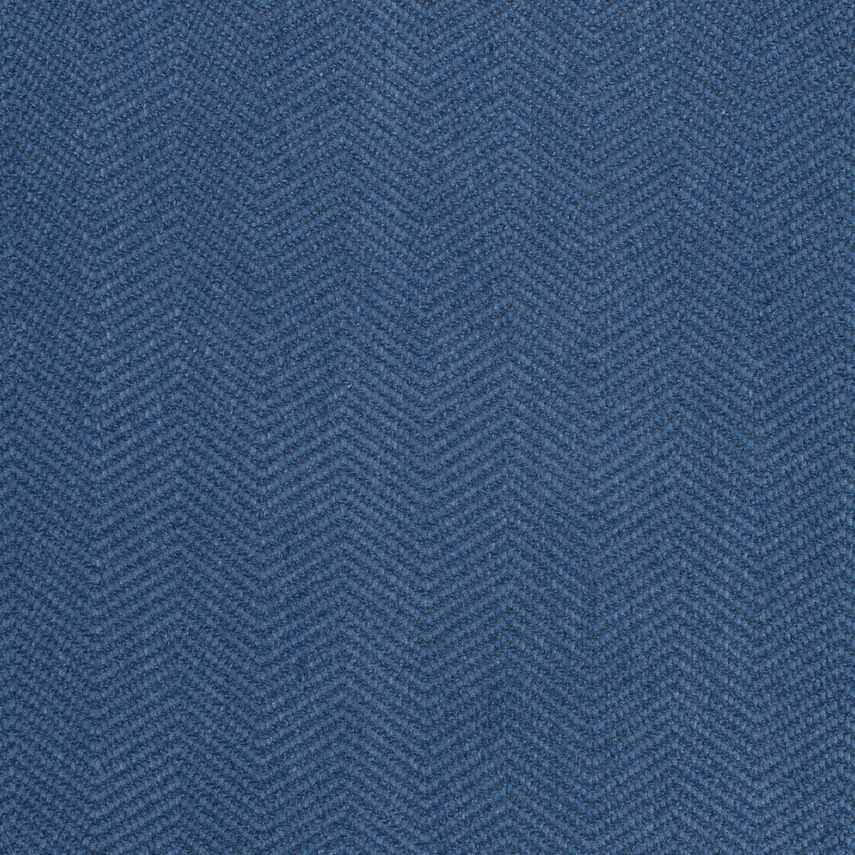 Thibaut Dalton Herringbone Royal Blue Fabric