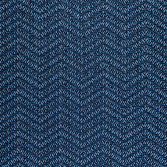 Thibaut Matari Chevron Blue Fabric