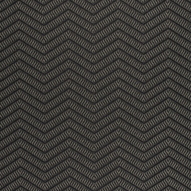 Thibaut Matari Chevron Black Fabric
