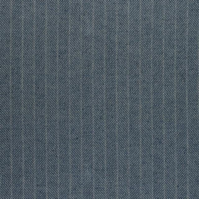 Thibaut Hamilton Herringbone Ink Fabric