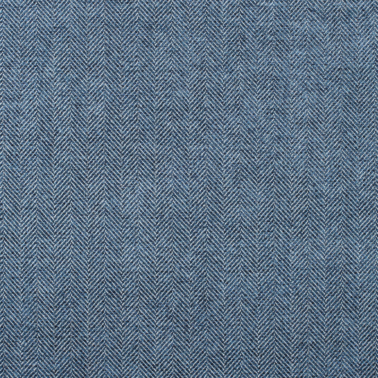 Thibaut Hadrian Herringbone Navy Fabric