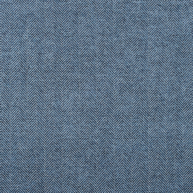 Thibaut Hadrian Herringbone Navy Fabric