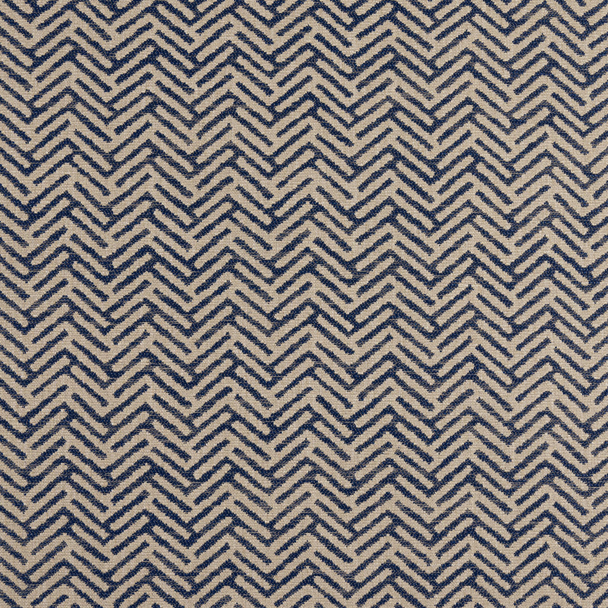 Thibaut Varenna Camel And Navy Fabric