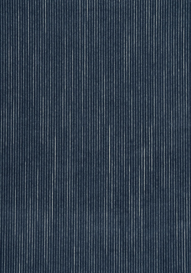 Thibaut FINO VELVET Navy Fabric