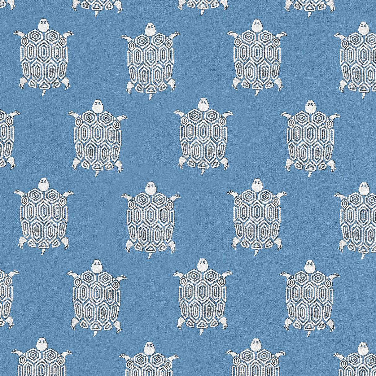 Thibaut TURTLE BAY Island Blue Fabric