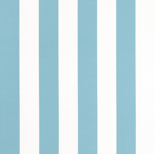 Thibaut CABANA STRIPE Spa Blue Fabric