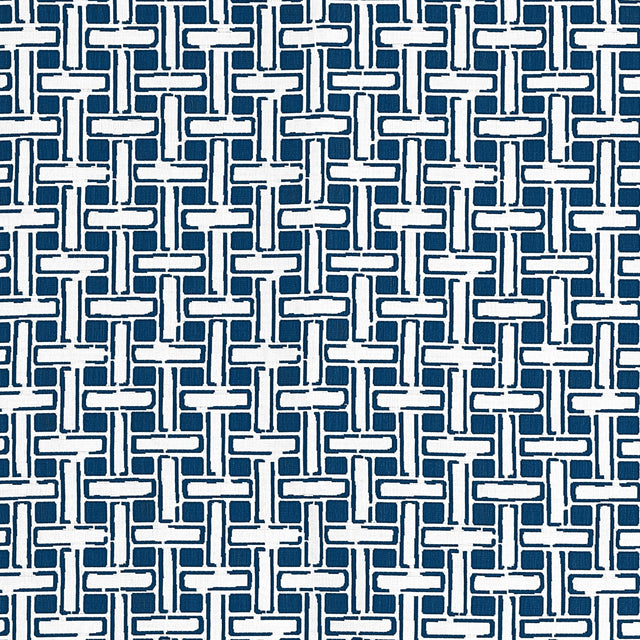 Thibaut PANAMA MATELASSE Navy Fabric