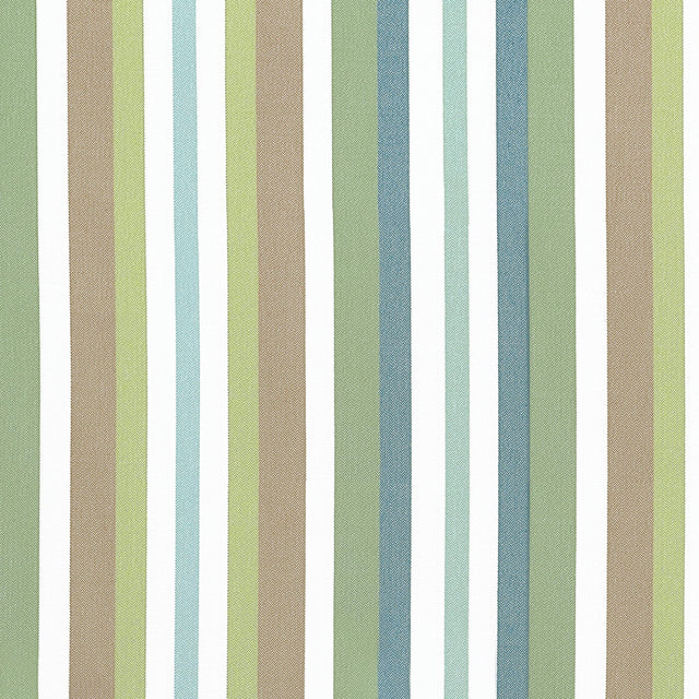 Thibaut Kalea Stripe Lagoon Fabric
