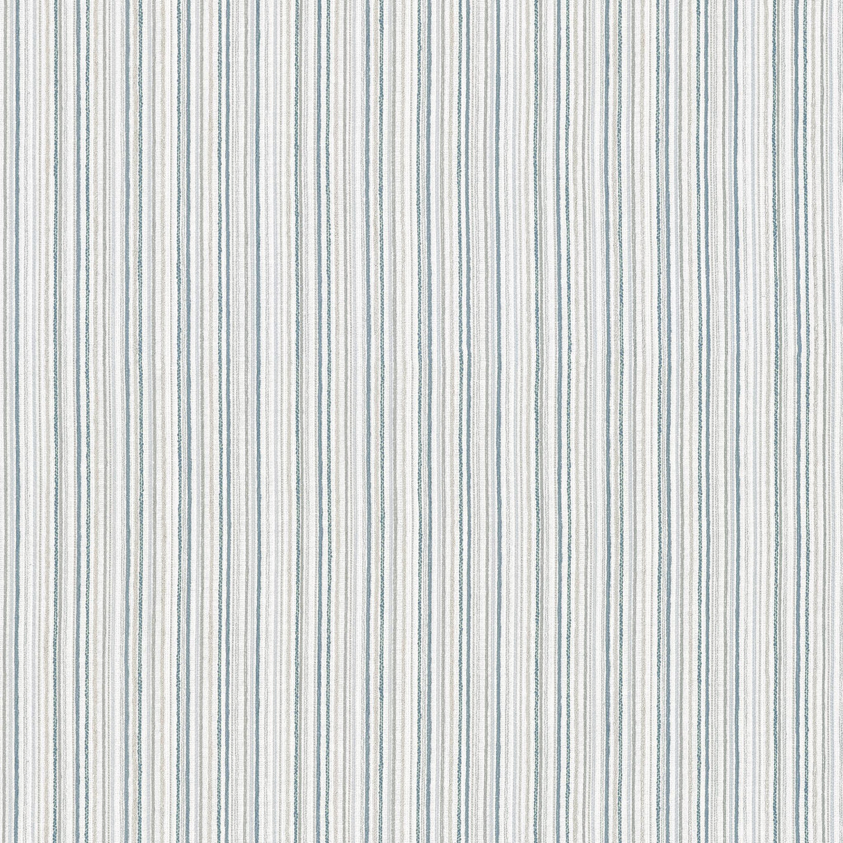 Thibaut ERNIE STRIPE True Blue Fabric