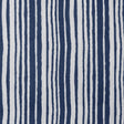 Thibaut Pintado Stripe Navy Fabric