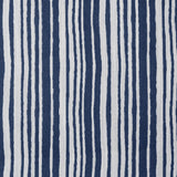 Thibaut Pintado Stripe Navy Fabric