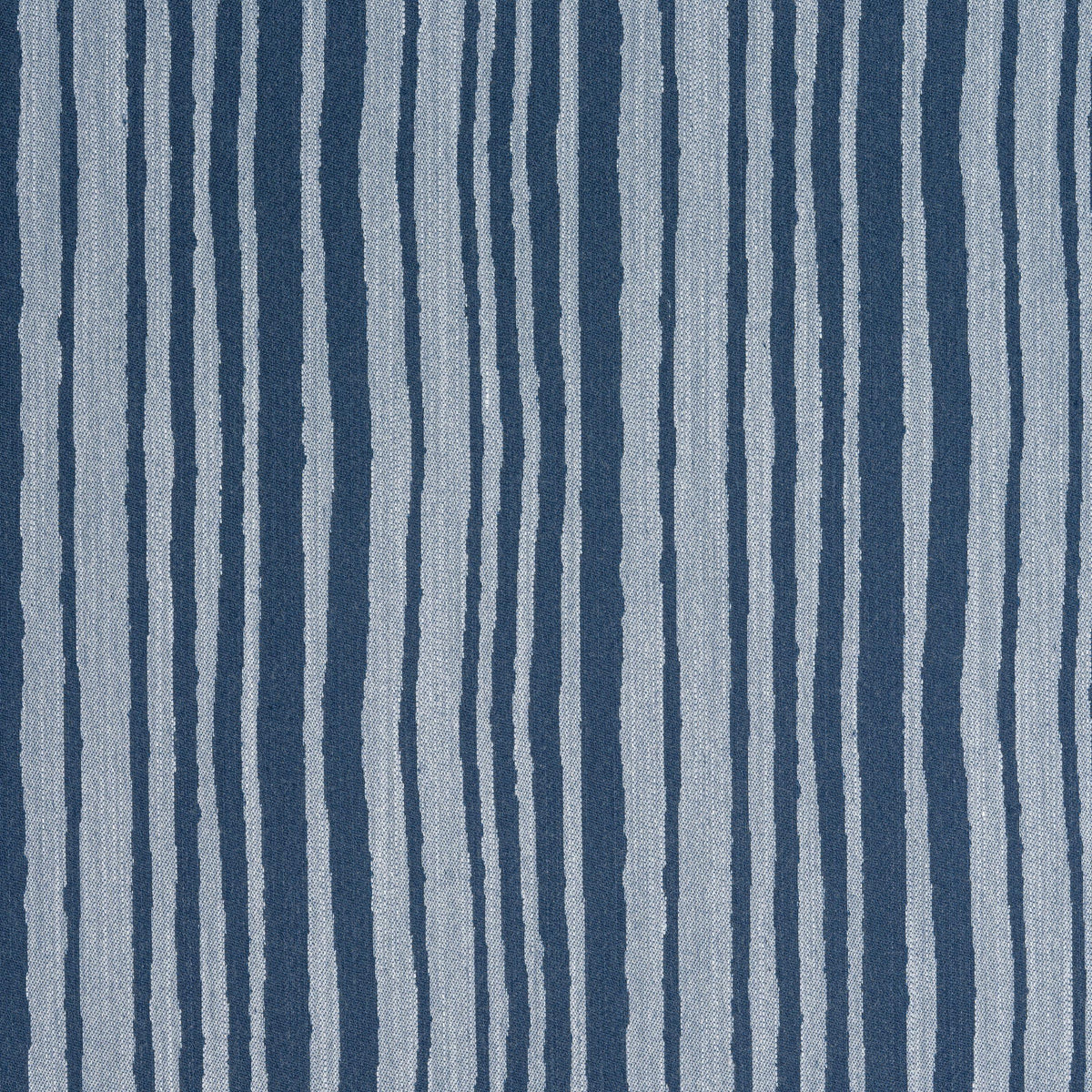 Thibaut Pintado Stripe Marine Fabric