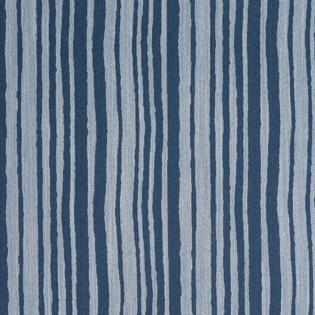 Thibaut Pintado Stripe Marine Fabric
