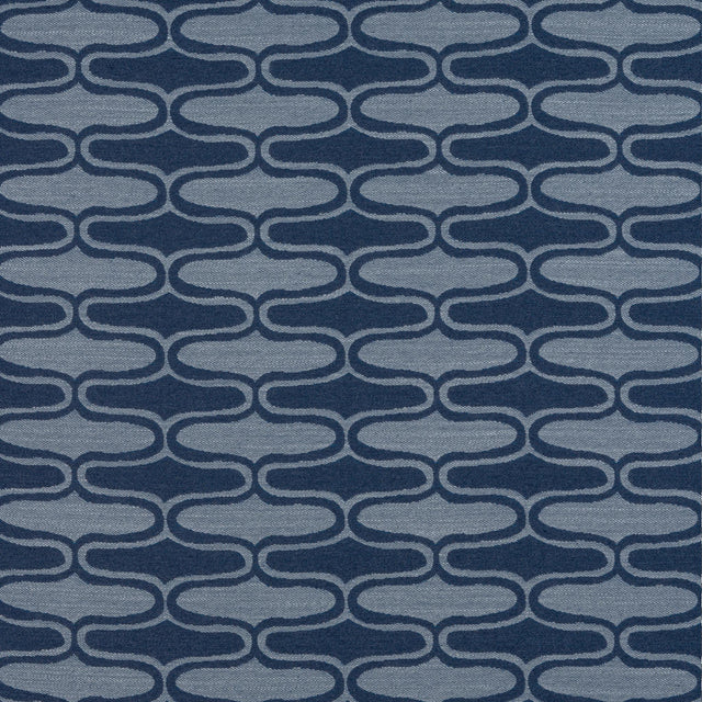 Thibaut SARABAND Marine Fabric
