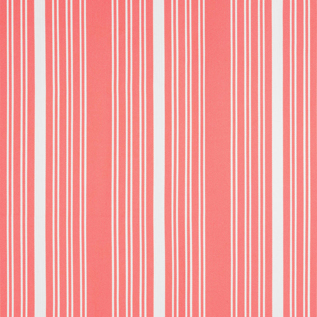 Thibaut KAIA STRIPE Coral Fabric