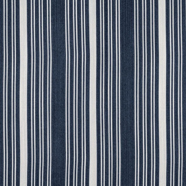 Thibaut Kaia Stripe Navy Fabric