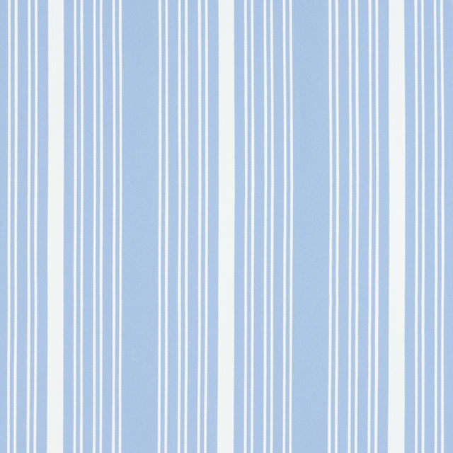 Thibaut Kaia Stripe Sky Fabric