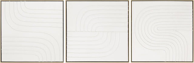 Surya Archaean ARCH-001 24"H x 24"W x 2"D, 24"H x 24"W x 2"D, 24"H x 24"W x 2"D Wall Art Piece