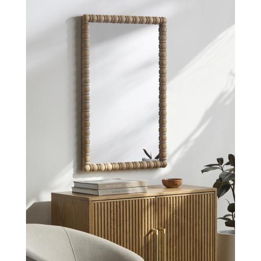 Surya Karling Blair GAKB-1000 72"H x 47"W x 3"D Mirror