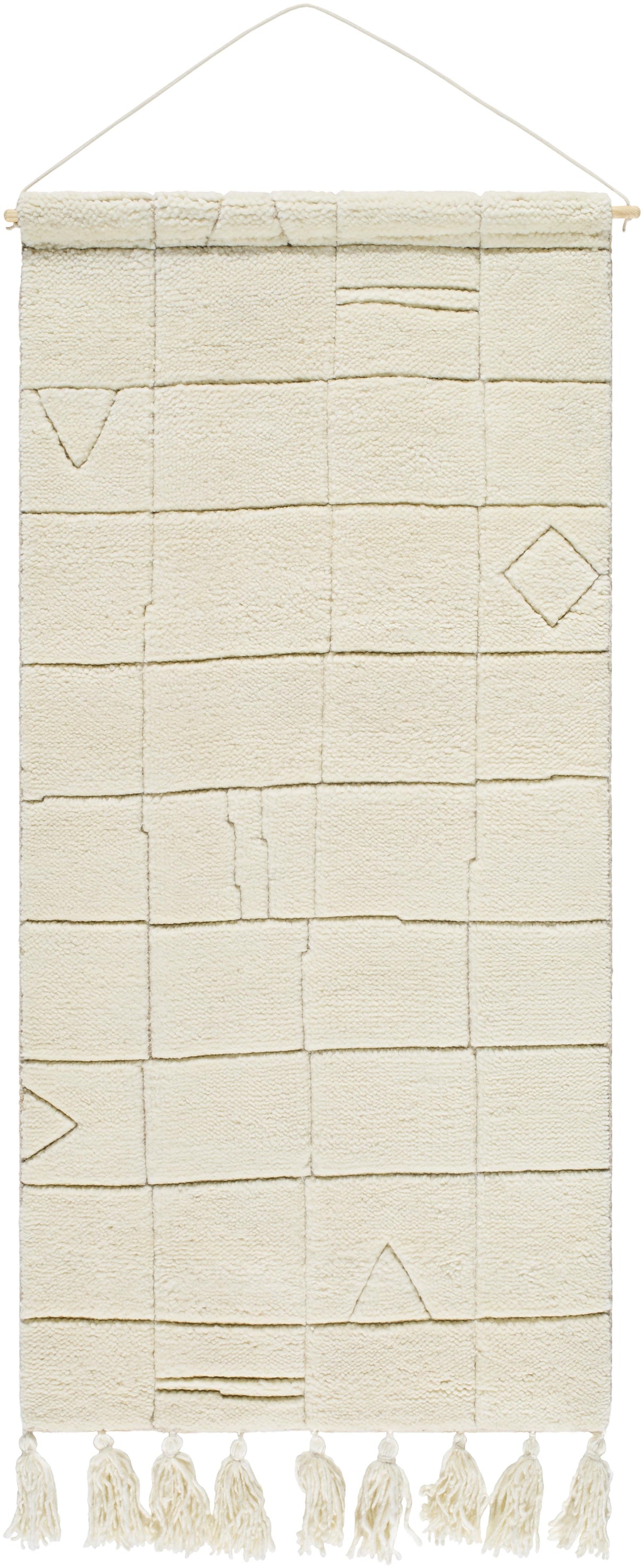 Surya Jakob JKO-003 65"H x 30"W x 8"D Wall Hanging