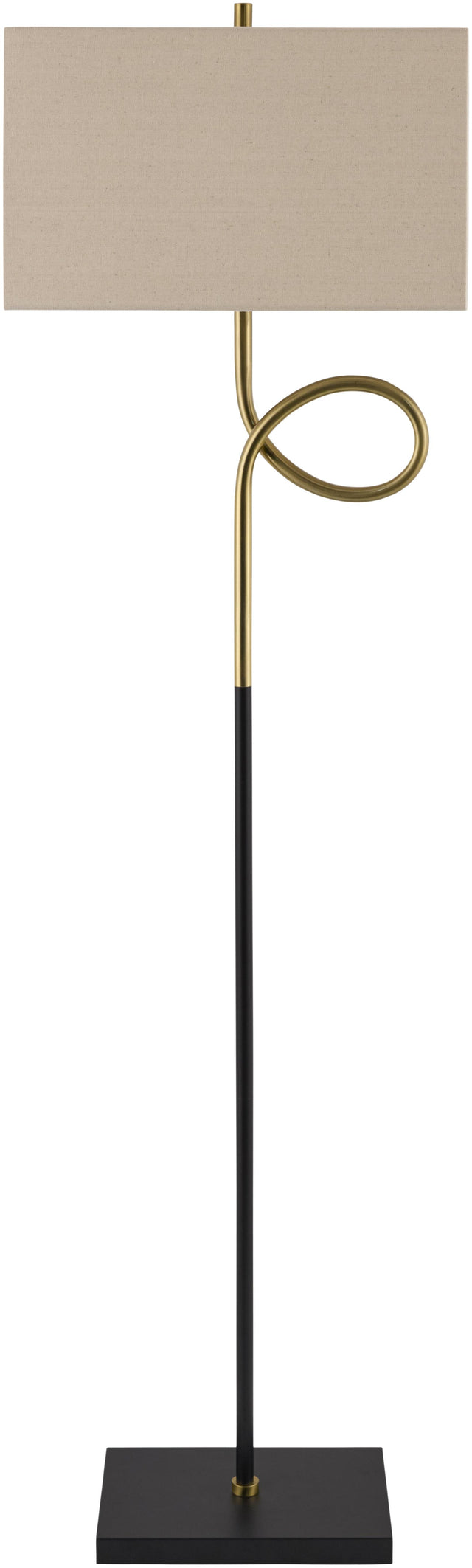 Surya Manila MIL-002 51"H x 12"W x 12"D Lamp