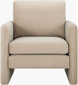 Surya Niya NIYA-001 33"H x 31"W x 35"D Accent Chair