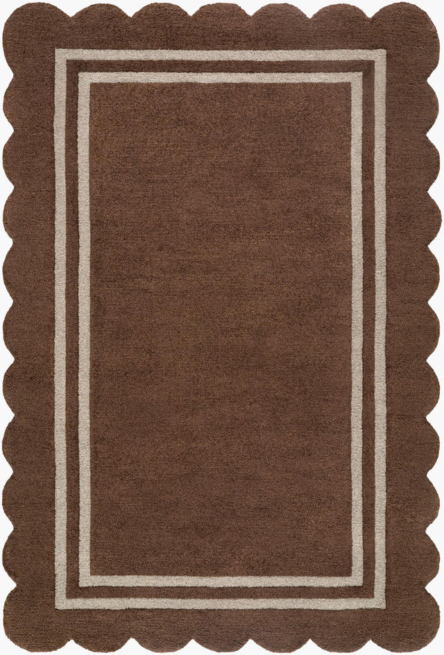 Livabliss Scalloped SCP-2300 9' x 12' Handmade Rug