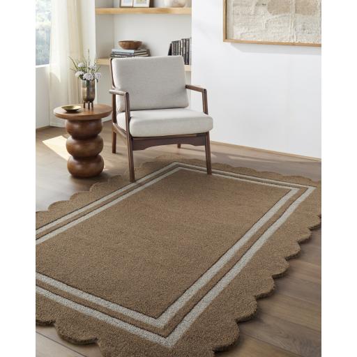 Surya Scalloped SCP-2301 5' x 7'6" Rug