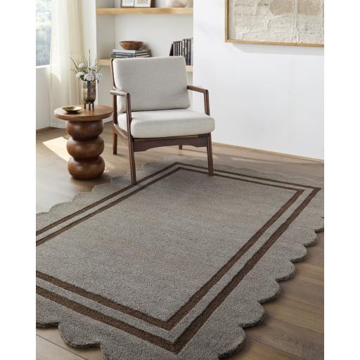 Surya Scalloped SCP-2303 6' x 9' Rug