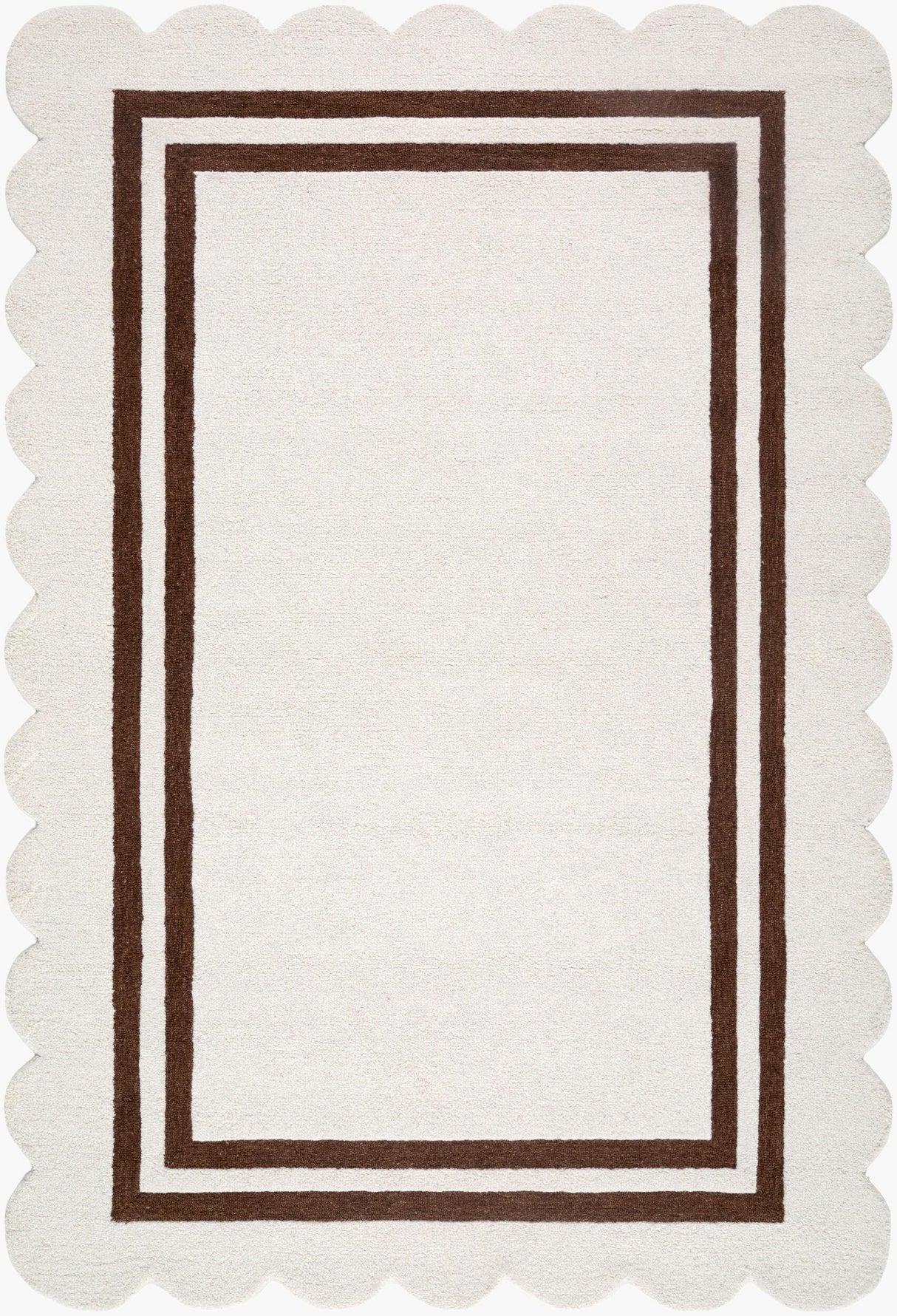 Livabliss Scalloped SCP-2305 10' x 14' Handmade Rug