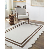 Surya Scalloped SCP-2305 3'6" x 5'6" Rug