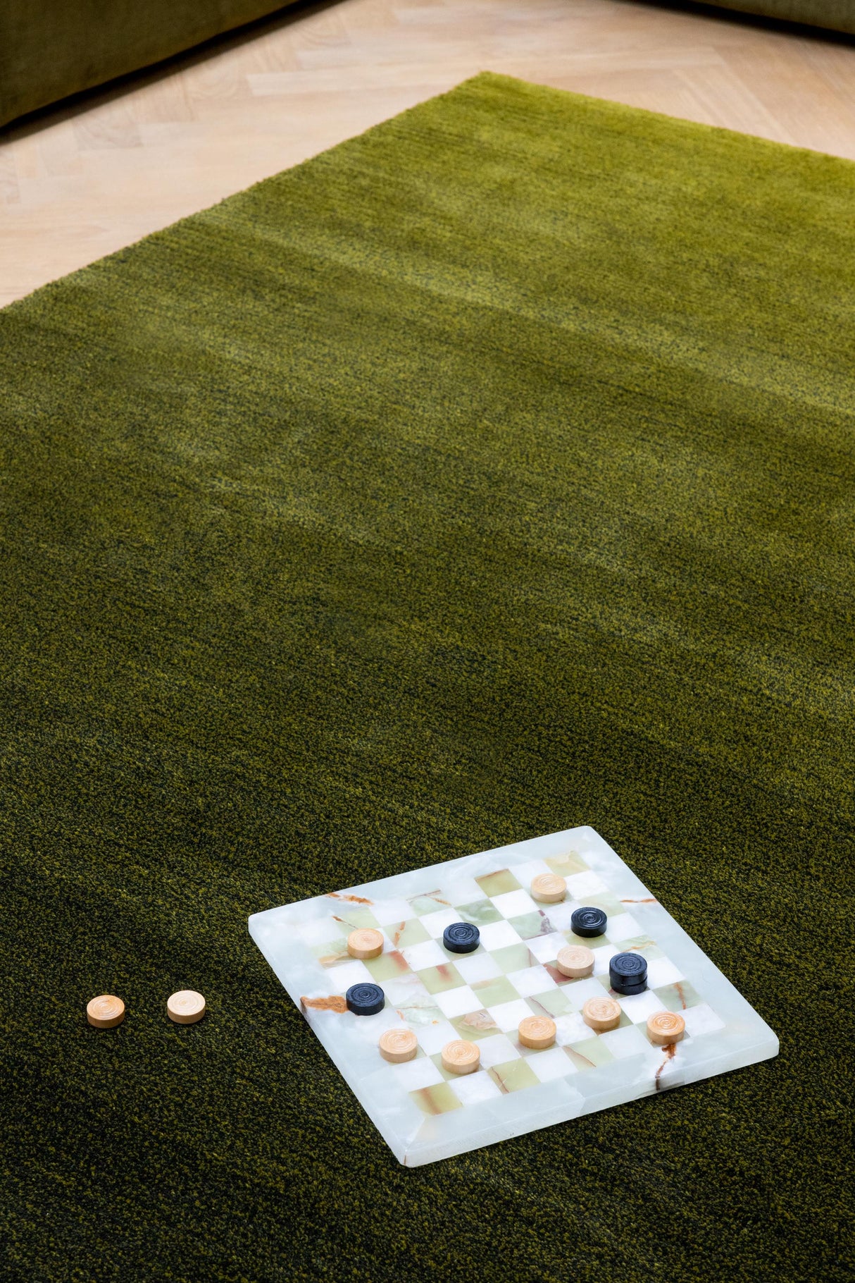 Brink & Campman Shade Low Olive/Deep Forest 6'7 x 9'8 Rug