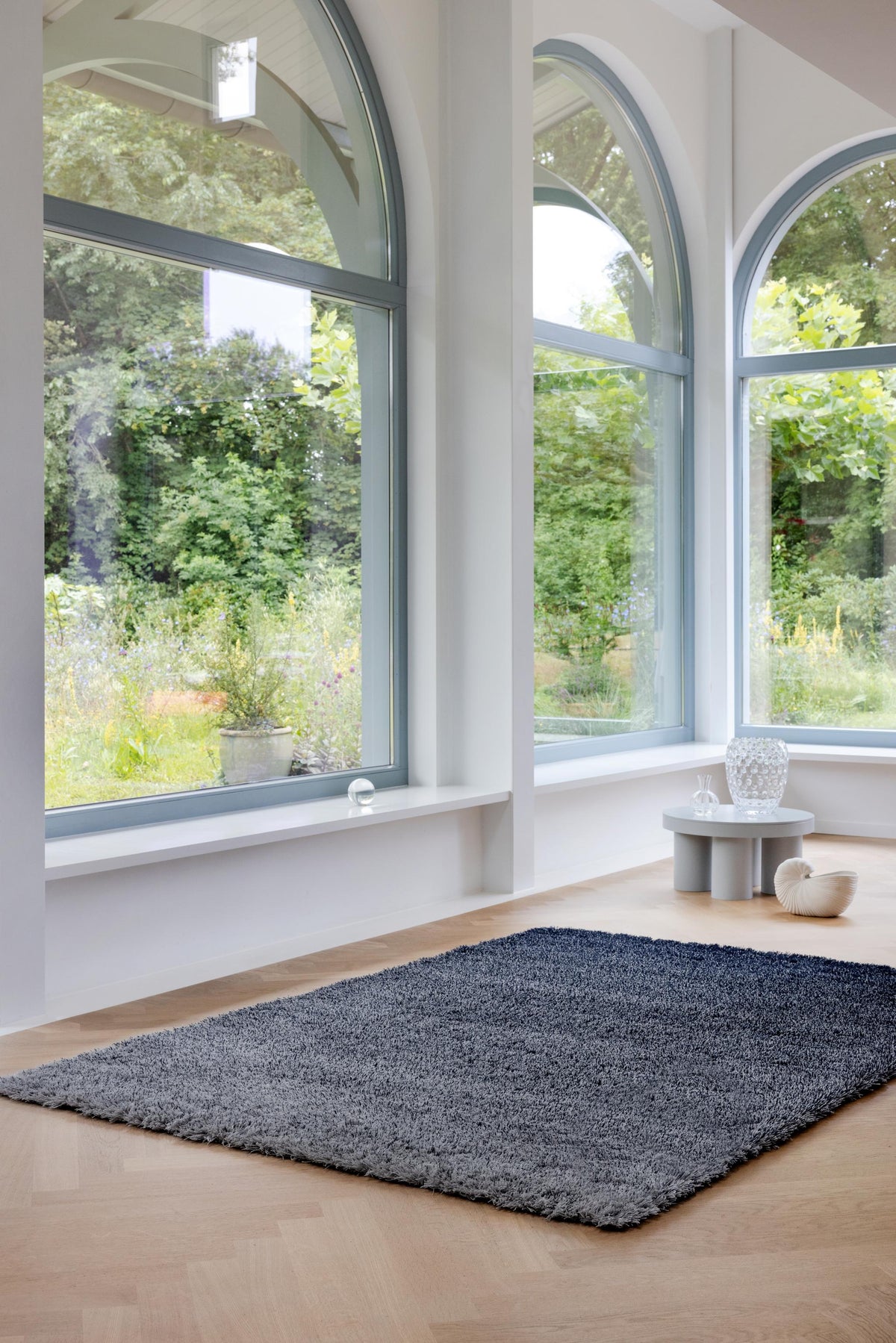 Brink & Campman Shade High Silver/Polar Night 6'7 x 9'8 Rug