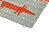 Brink & Campman Mr Fox SCI Mr-Fox-Mint/Poppy 0' x 0' Rug