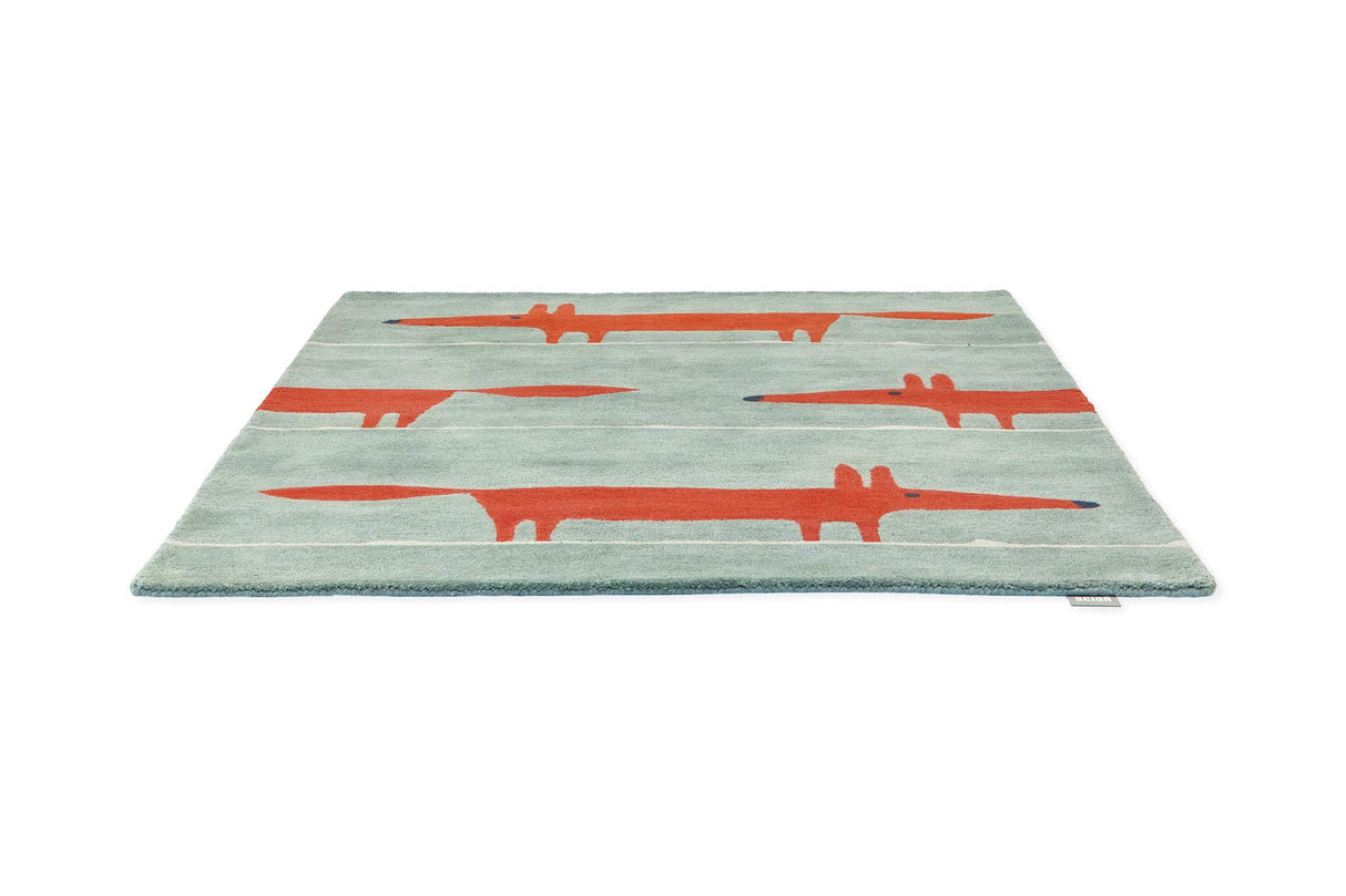 Brink & Campman Mr Fox SCI Mr-Fox-Mint/Poppy 4'7 x 6'7 Rug