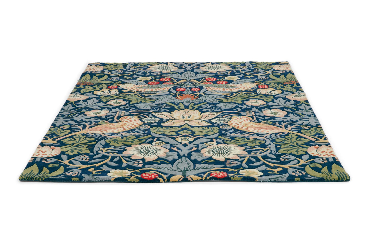 Brink & Campman Strawberry-Thief MOR -Indigo 4'7 x 6'7 Rug