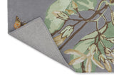 Brink & Campman Hummingbird WW  Grey 6'7 x 9'2 Rug