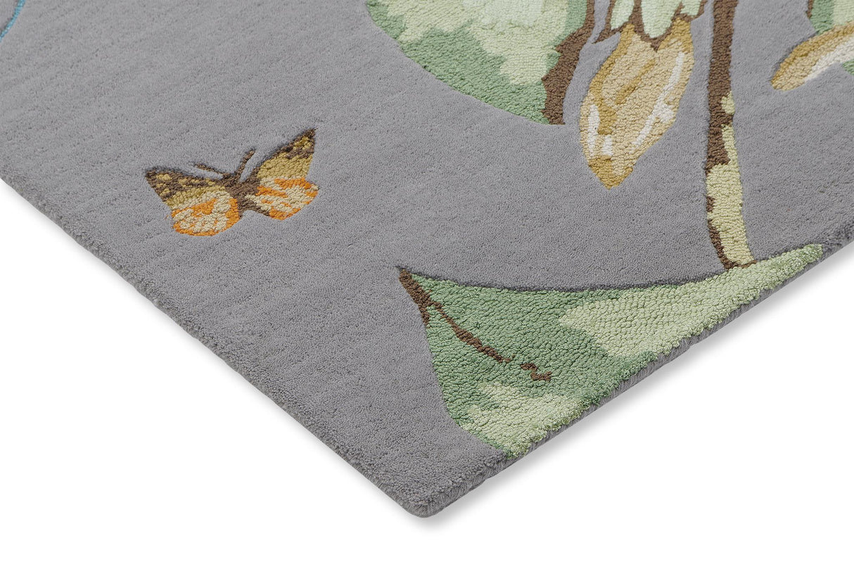 Brink & Campman Hummingbird WW  Grey 3'9 x 5'9 Rug