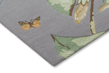 Brink & Campman Hummingbird WW  Grey 3'9 x 5'9 Rug