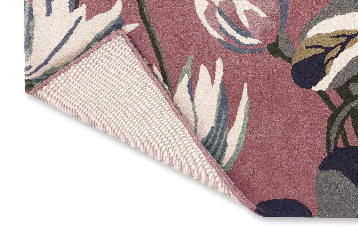 Brink & Campman Waterlily WW -Dusty Rose 3'9 x 5'9 Rug