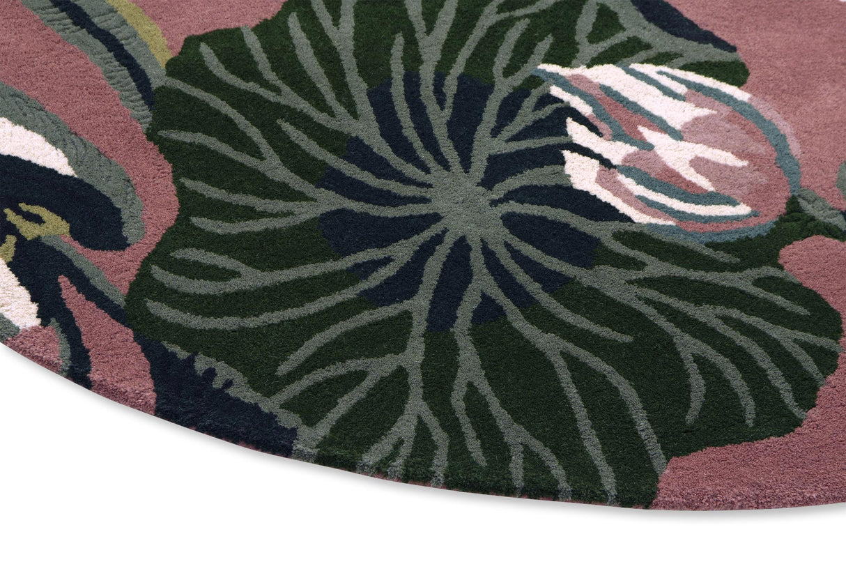 Brink & Campman Waterlily WW -Dusty Rose 8'2 x 11'6 Rug
