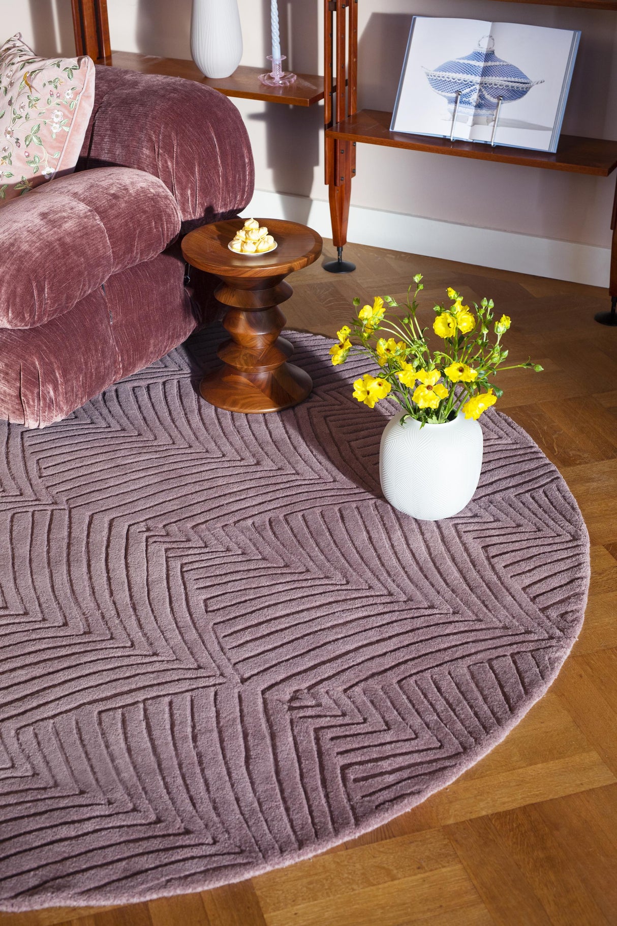 Brink & Campman Folia WW -Mink 6'7 x 0' Rug