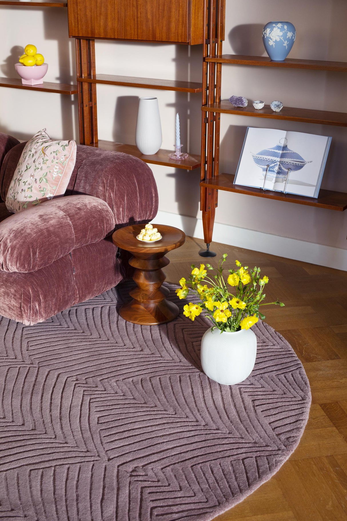 Brink & Campman Folia WW -Mink 6'7 x 0' Rug