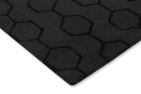 Brink & Campman Gio WW -Noir 5'7 x 7'10 Rug