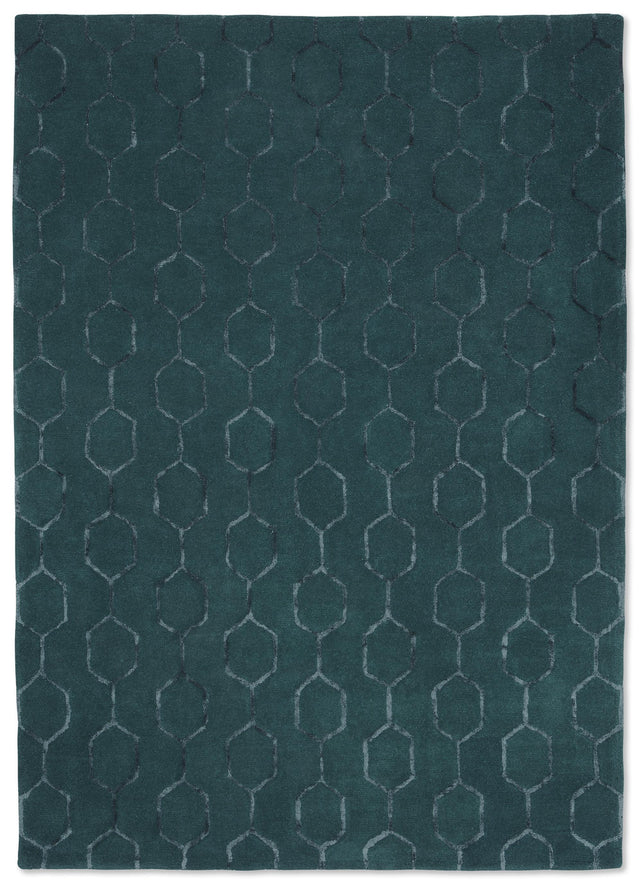 Brink & Campman Gio WW -Teal 3'9 x 5'9 Rug